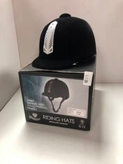 Lot 665  
            Edinburgh SR34RED - Delivery Only 

                
2 X RHINEGOLD 0 RHINEGOLD PRO HAT-6 7/8-BLACK RIDING HAT, BLACK, 6. 7 8 UK.: LOCA...