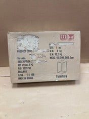 Lot 695  
            Edinburgh SR34RED - Delivery Only 

                
ASTLEY SIDE TABLE 65 X 46.5 X 16.5 CM: LOCATION - CORNER RACK