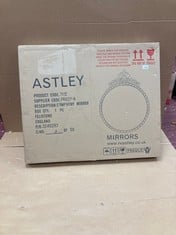 Lot 696  
            Edinburgh SR34RED - Delivery Only 

                
ASTLEY SILVER OVERTON ORNATE MIRROR 85.7 X 71 X 10.3 CM: LOCATION - CORNER RACK