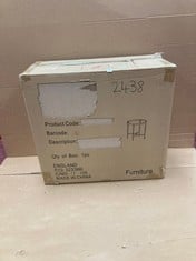 Lot 700  
            Edinburgh SR34RED - Delivery Only 

                
ASTLEY ROUND SIDE TABLE 64.8 X 57.2 X 28.6 CM: LOCATION - CORNER RACK