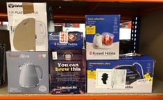 Lot 705  
            Edinburgh SR34RED - Delivery Only 

                
QUANTITY OF KITCHEN & APPLIANCES ITEMS TO INCLUDE RUSSELL HOBBS FOOD COLLECTION E...