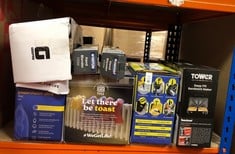 Lot 713  
            Edinburgh SR34RED - Delivery Only 

                
QUANTITY OF KITCHEN & APPLIANCES ITEMS TO INCLUDE TOWER T27013 FILL SANDWICH MAKE...