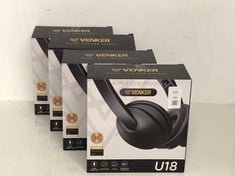 Lot 102  
            Edinburgh SR24 - Delivery Only 

                
4 X U18D 3M LENGTH NOISE CANCELLING HEADSET - STEREO HEADPHONE FOR PC, LAPTOP USB...