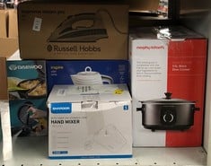 Lot 112  
            Edinburgh SR24 - Delivery Only 

                
QUANTITY OF KITCHEN & APPLIANCES ITEMS TO INCLUDE RUSSELL HOBBS INSPIRE ELECTRIC ...