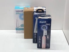Lot 117  
            Edinburgh SR24 - Delivery Only 

                
QUANTITY OF HEALTH & BEAUTY ITEMS TO INCLUDE ORAL-B PRO 1 ELECTRIC TOOTHBRUSH FOR...