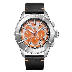 Lot 11  
            Edinburgh SR24 - Delivery Only 

                
GAMAGES OF LONDON LIMITED EDITION HAND ASSEMBLED BOLD AUTOMATIC SILVER ORANGE SKU...