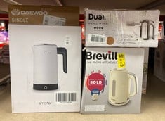 Lot 159  
            Edinburgh SR24 - Delivery Only 

                
QUANTITY OF KITCHEN & APPLIANCES ITEMS TO INCLUDE BREVILLE BOLD VANILLA CREAM ELE...