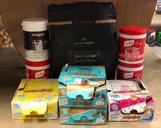 Lot 176  
            Edinburgh SR24 - Delivery Only 

                
QUANTITY OF FOOD & DRINK ITEMS TO INCLUDE GRENADE CARB KILLA PROTEIN BAR, CHOCOLA...