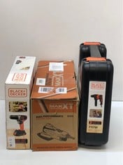 Lot 184  
            Edinburgh SR24 - Delivery Only 

                
QUANTITY OF TOOLS & HOME IMPROVEMENT ITEMS TO INCLUDE MAXXT PRO BRUSHLESS 3MM TRI...
