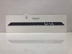 Lot 21  
            Edinburgh SR24 - Delivery Only 

                
APPLE MAGIC KEYBOARD WITH TOUCH ID AND NUMERIC KEYPAD FOR MAC MODELS WITH APPLE S...