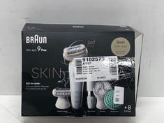 Lot 222  
            Edinburgh SR24 - Delivery Only 

                
BRAUN SILK-EPIL 9 FLEX SKINSPA, EPILATOR WITH 360Â° FLEXIBLE HEAD FOR EASY HAIR R...