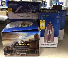 Lot 249  
            Edinburgh SR24 - Delivery Only 

                
QUANTITY OF KITCHEN & APPLIANCES ITEMS TO INCLUDE RUSSELL HOBBS ELECTRIC RICE COO...