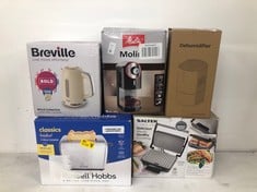 Lot 252  
            Edinburgh SR24 - Delivery Only 

                
QUANTITY OF KITCHEN & APPLIANCES ITEMS TO INCLUDE MOLINO ELECTRICAL COFFEE GRINDE...