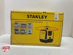 Lot 27  
            Edinburgh SR24 - Delivery Only 

                
STANLEY HORIZONTAL SELF-LEVELING ROTARY LASER. ORIGINAL RRP £240: LOCATION - TOP ...