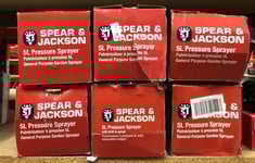 Lot 288  
            Edinburgh SR24 - Delivery Only 

                
6 X SPEAR & JACKSON 5LPAPS 5 LITRE PUMP ACTION PRESSURE SPRAYER: LOCATION - D RACK