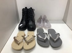 Lot 291  
            Edinburgh SR24 - Delivery Only 

                
QUANTITY OF CLOTHING & APPAREL ITEMS TO INCLUDE WOMENS ANKLE HIGH,LACE-UP, ROUND ...