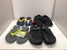 Lot 292  
            Edinburgh SR24 - Delivery Only 

                
QUANTITY OF CLOTHING & APPAREL ITEMS TO INCLUDE CRESSI BEACH FLIP FLOPS UNISEX DA...