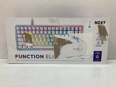 Lot 314  
            Edinburgh SR24 - Delivery Only 

                
NZXT FUNCTION ELITE MINITKL MAGNETIC RGB GAMING KEYBOARD - ADJUSTABLE ACTUATION, ...