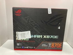 Lot 34  
            Edinburgh SR24 - Delivery Only 

                
REPUBLIC OF GAMERS X870E PCIE 5.0 GAMING MOTHERBOARD: LOCATION - TOP 50 RACK