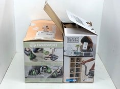 Lot 368  
            Edinburgh SR24 - Delivery Only 

                
DAEWOO STAIRMASTER CORDED SPOTWASHER + BLACK+DECKER DUSTBUSTER FLEXI: LOCATION - ...