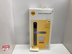 Lot 37  
            Edinburgh SR24 - Delivery Only 

                
YALE CONEXIS L2 SMART DOOR LOCK REMOTE ACCESS FROM ANYWHERE, ANYTIME, NO KEY NEED...