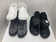 Lot 381  
            Edinburgh SR24 - Delivery Only 

                
QUANTITY OF CLOTHING & APPAREL ITEMS TO INCLUDE GEOX FESPRA BLACK KIDS SIZE 4 SCH...