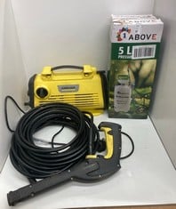 Lot 382  
            Edinburgh SR24 - Delivery Only 

                
1 ABOVE 5L PRESSURE SPRAYER & KARCHER YELLOW PUMP: LOCATION - E RACK