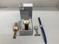Lot 389  
            Edinburgh SR24 - Delivery Only 

                
QUANTITY OF WATCHES TO INCLUDE SEKONDA STAINLESS STEEL BRONZE WATCH: LOCATION - E...