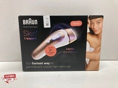 Lot 38  
            Edinburgh SR24 - Delivery Only 

                
BRAUN SKIN IEXPERT IPL HAIR REMOVAL SYSTEM ORIGINAL RRP £450: LOCATION - TOP 50 RACK