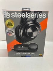 Lot 390  
            Edinburgh SR24 - Delivery Only 

                
STEELSERIES ARCTIS NOVA PRO MULTI-SYSTEM GAMING HEADSET - PREMIUM HI-FI DRIVERS -...