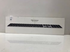 Lot 39  
            Edinburgh SR24 - Delivery Only 

                
APPLE MAGIC KEYBOARD WITH TOUCH ID AND NUMERIC KEYPAD FOR MAC MODELS WITH APPLE S...