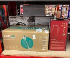 Lot 410  
            Edinburgh SR24 - Delivery Only 

                
QUANTITY OF KITCHEN & APPLIANCES ITEMS TO INCLUDE 77 X CUQOO POWERFUL 2KW FAN HEA...