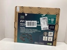 Lot 43  
            Edinburgh SR24 - Delivery Only 

                
MASTERPLUG EV CHARGING CABLE FOR ELECTRIC AND HYBRID VEHICLES, 10 METRES, MODE 2,...