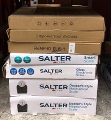 Lot 488  
            Edinburgh SR24 - Delivery Only 

                
QUANTITY OF HEALTH & BEAUTY ITEMS TO INCLUDE SALTER SA00432GFEU6 BATHROOM SMART S...