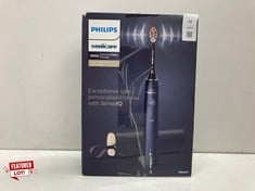 Lot 48  
            Edinburgh SR24 - Delivery Only 

                
PHILIPS SONICARE DIAMONDCLEAN PRESTIGE 9900 - SONIC ELECTRIC TOOTHBRUSH IN MIDNIG...