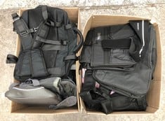 Lot 510  
            Edinburgh SR24 - Delivery Only 

                
QUANTITY OF SPORTS & EXERCISE ITEMS TO INCLUDE BLACK BACKPACK: LOCATION - F RACK