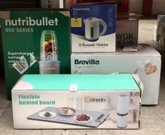 Lot 511  
            Edinburgh SR24 - Delivery Only 

                
QUANTITY OF KITCHEN & APPLIANCES ITEMS TO INCLUDE NUTRIBULLET BLENDER 900 SERIES ...