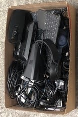 Lot 54  
            Edinburgh SR24 - Delivery Only 

                
QUANTITY OF TECH & GAMING ITEMS TO INCLUDE LINKSYS MODEL MR2000: LOCATION - A RACK