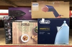 Lot 552  
            Edinburgh SR24 - Delivery Only 

                
QUANTITY OF KITCHEN & APPLIANCES ITEMS TO INCLUDE RUSSELL HOBBS STAINLESS STEEL E...