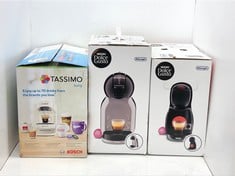 Lot 555  
            Edinburgh SR24 - Delivery Only 

                
QUANTITY OF KITCHEN & APPLIANCES ITEMS TO INCLUDE TASSIMO BY BOSCH SUNY 'SPECIAL ...