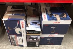 Lot 556  
            Edinburgh SR24 - Delivery Only 

                
QUANTITY OF KITCHEN & APPLIANCES ITEMS TO INCLUDE RUSSELL HOBBS STEAM GENIE 2IN1 ...