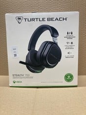Lot 559  
            Edinburgh SR24 - Delivery Only 

                
TURTLE BEACH STEALTH 700 BLACK XBOX WIRELESS GAMING HEADSET, BLUETOOTH, DUAL TRAN...
