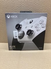 Lot 560  
            Edinburgh SR24 - Delivery Only 

                
XBOX ELITE BLUETOOTH WIRELESS CONTROLLER SERIES 2 - CORE EDITION (WHITE) FOR PC, ...