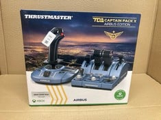 Lot 569  
            Edinburgh SR24 - Delivery Only 

                
THRUSTMASTER CAPTAIN PACK X AIRBUS EDITION FOR XBOX.: LOCATION - G RACK