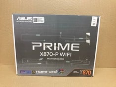 Lot 582  
            Edinburgh SR24 - Delivery Only 

                
ASU’S PRIME X870-P WI-FI MOTHERBOARD.: LOCATION - G RACK