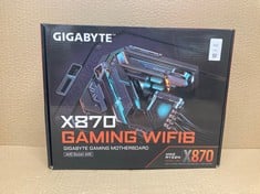 Lot 583  
            Edinburgh SR24 - Delivery Only 

                
GIGABYTE X870 GAMING WIFI 6 MOTHERBOARD: LOCATION - G RACK