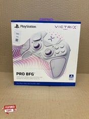 Lot 585  
            Edinburgh SR24 - Delivery Only 

                
VICTRIX PRO BG PS5 CONTROLLER ORIGINAL RRP £150: LOCATION - G RACK