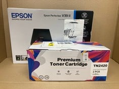 Lot 586  
            Edinburgh SR24 - Delivery Only 

                
EPSON PERFECTION V39 II + PREMIUM TONER CARTRIDGE: LOCATION - G RACK