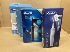 Lot 606  
            Edinburgh SR24 - Delivery Only 

                
QUANTITY OF HEALTH & BEAUTY ITEMS TO INCLUDE ORAL-B PRO 3 ELECTRIC TOOTHBRUSH FOR...