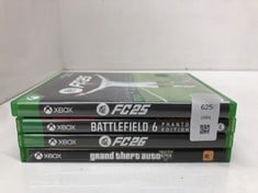 Lot 625  
            Edinburgh SR24 - Delivery Only 

                
QUANTITY OF TECH & GAMING ITEMS TO INCLUDE EA SPORTS FC 25 STANDARD EDITION XBOX ...